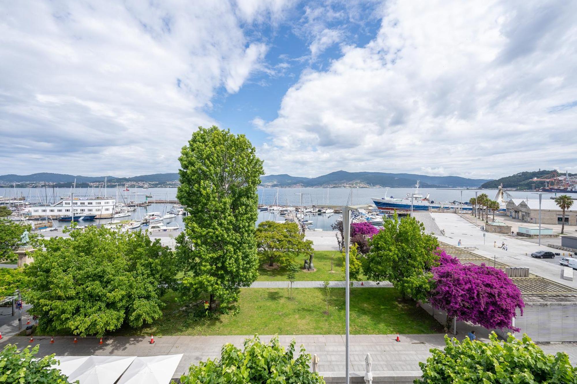 Vistas Al Nautico Y Paseo Maritimo De Vigo Lejlighed Eksteriør billede