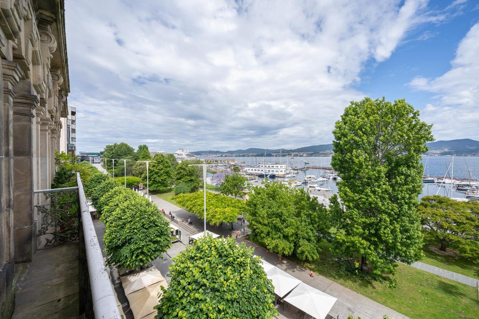 Vistas Al Nautico Y Paseo Maritimo De Vigo Lejlighed Eksteriør billede